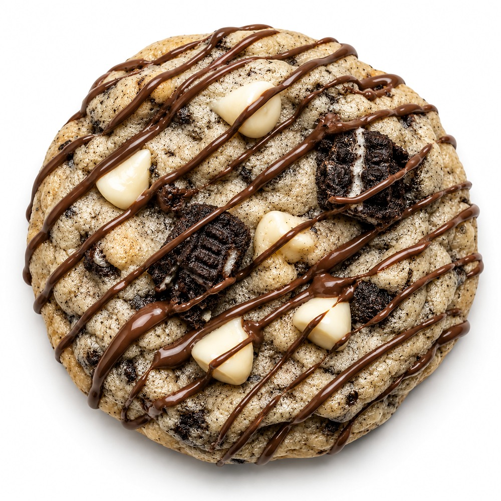 The Crunch cookies and cream cookie