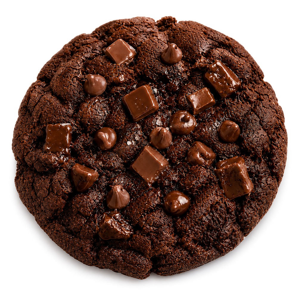 The Obsession triple chocolate brownie cookie