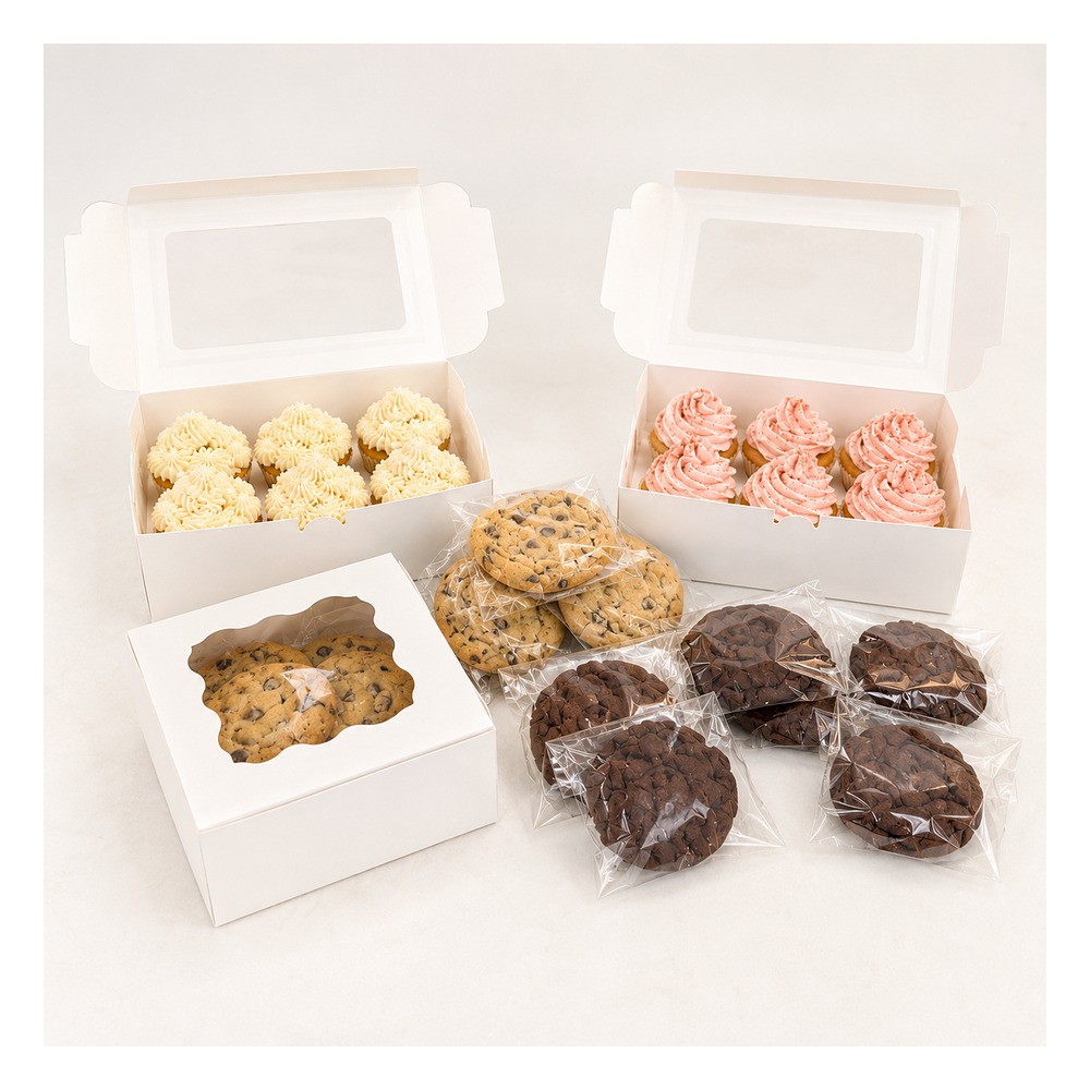 CakedByKim mixed cookie and cupcake order